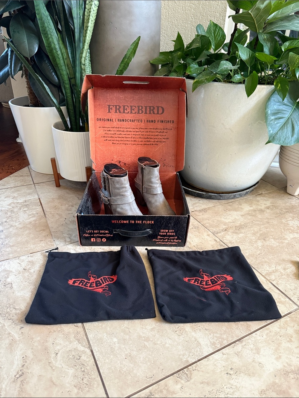 Freebird Bolo Ice ankle boots